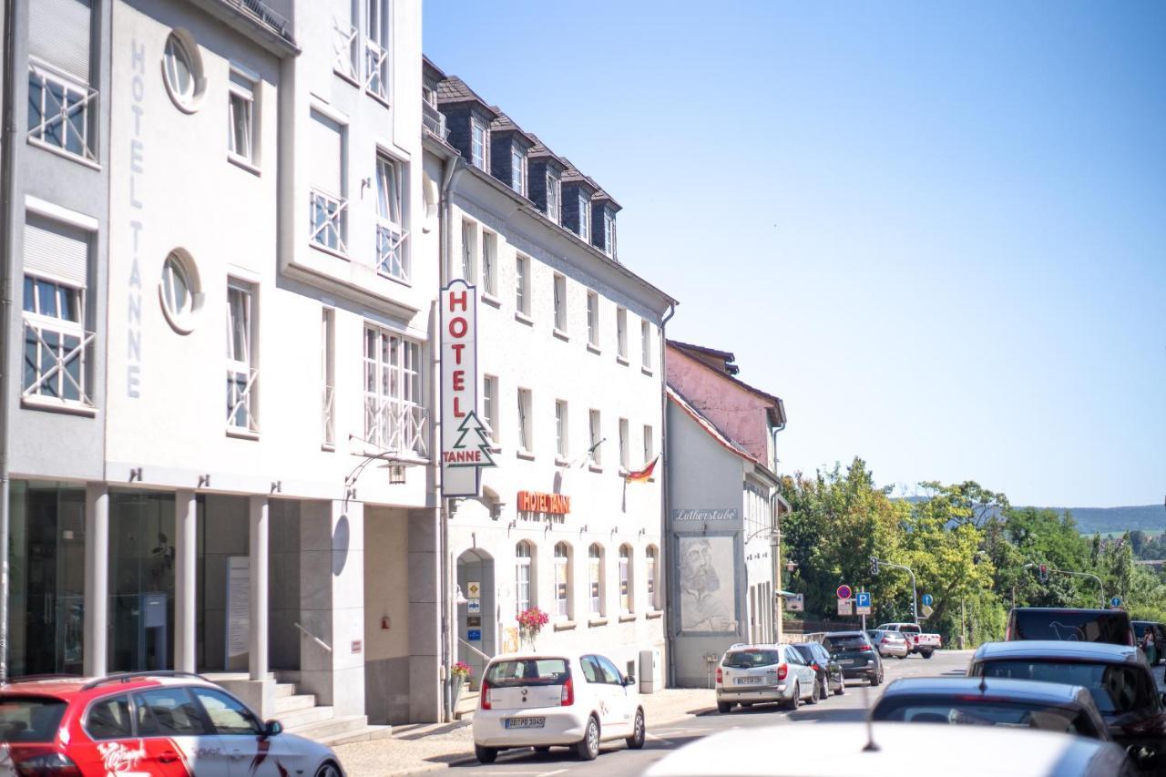 Hotel Tanne Saalfeld Saale Exterior foto